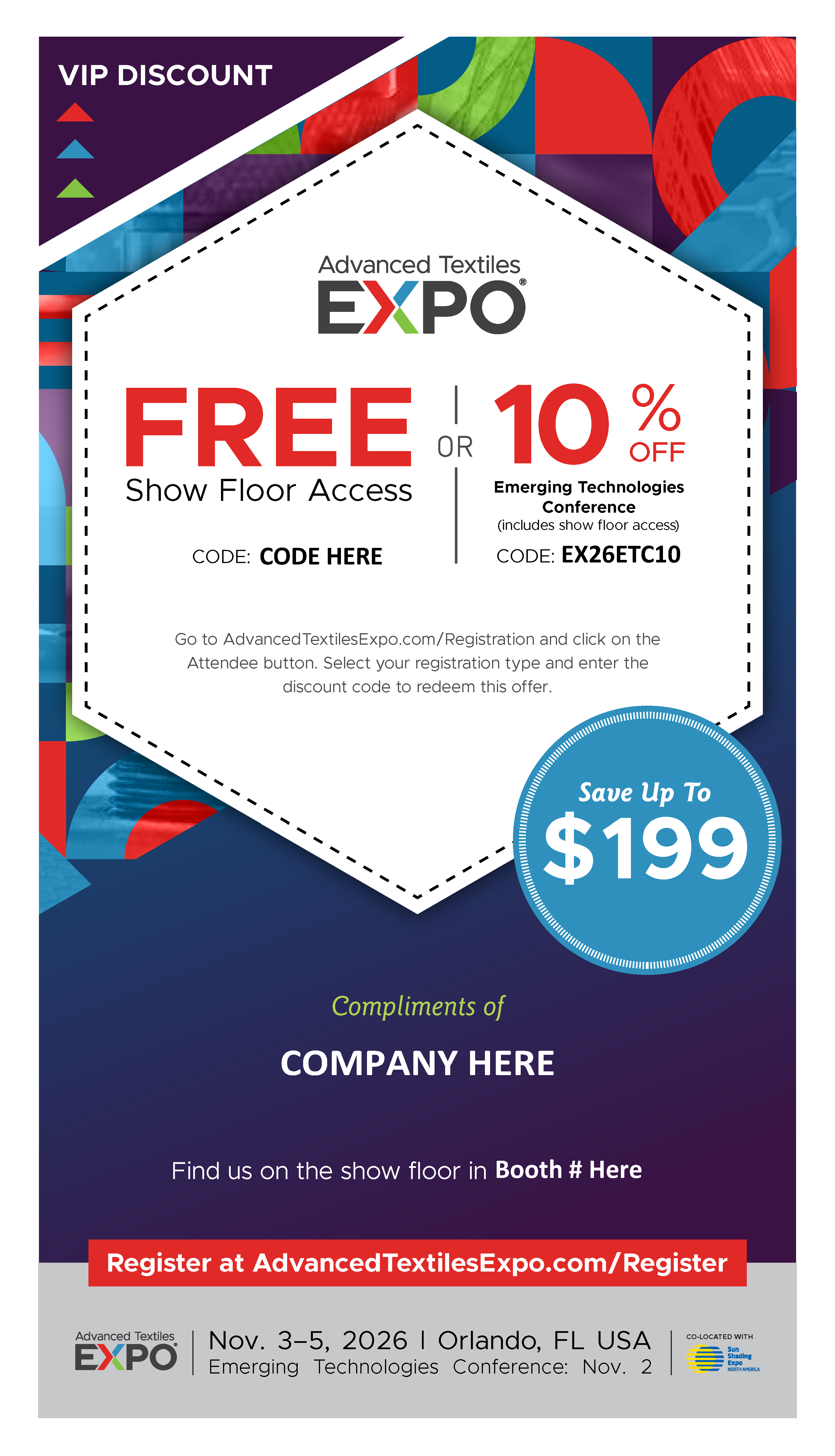 Customizable VIP Graphic with Logo